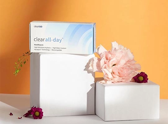 ClearLab Clear All-Day soczewki kontaktowe miesięczne