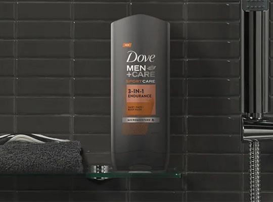 dove shower gel for men