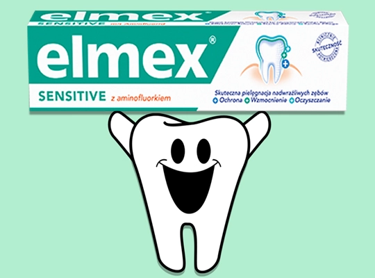 Elmex Sensitive pasta do zębów toothpaste 2pak ząb