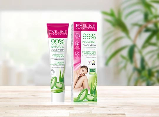 Eveline 99% Natural Aloe Vera  krem do depilacji