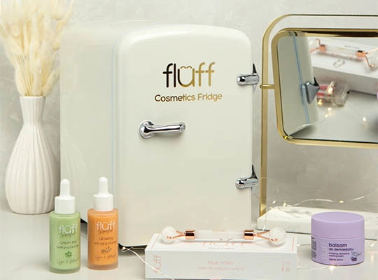 Fluff Cosmetic Fridge Kosmetik-Kühlschrank