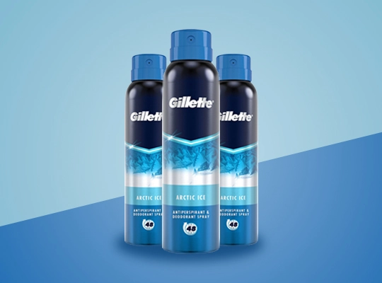 Gillette Antiperspirant & Deodorant Spray Arctic Ice