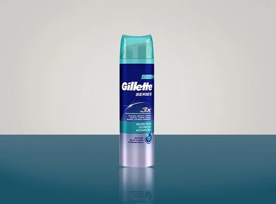 Gillette Series 3X Protection Rasiergel für Männer