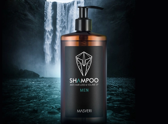 Masveri Men Anti Hair Loss & Volume Up Shampoo Shampoo gegen Haarausfall 