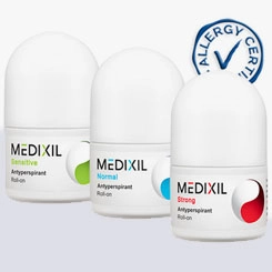 Medixil Roll-On Antitranspirant für normale und empfindliche Haut