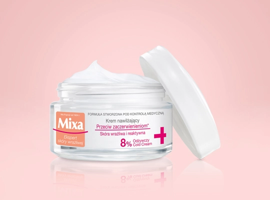 mixa anti redness face cream krem nawilżający przeciw zaczerwienieniom