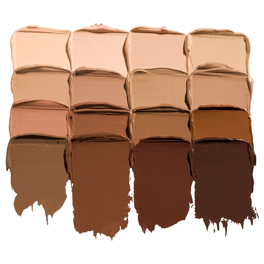 Pro Foundation Palette swatches