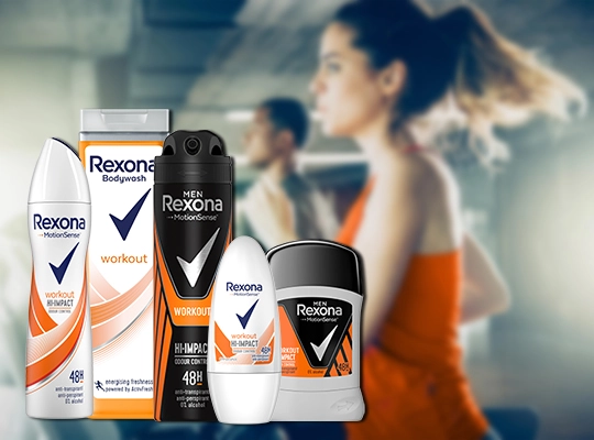 rexona workout hi-impact odour control antiperspirant antyperspirant
