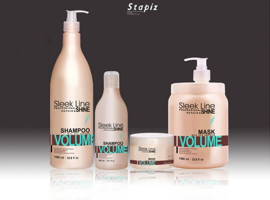 Stapiz Sleek Line Volume Shampoo zur Erhöhung des Haarvolumens