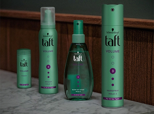 Taft Volume пінка для делікатного волосся