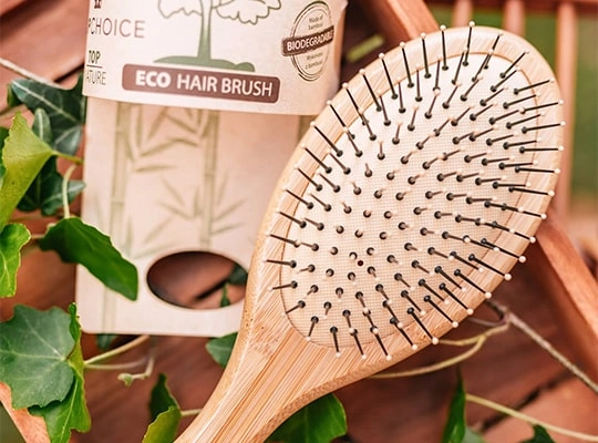 Top Choice Eco Hair Brush szczotka bamboo 